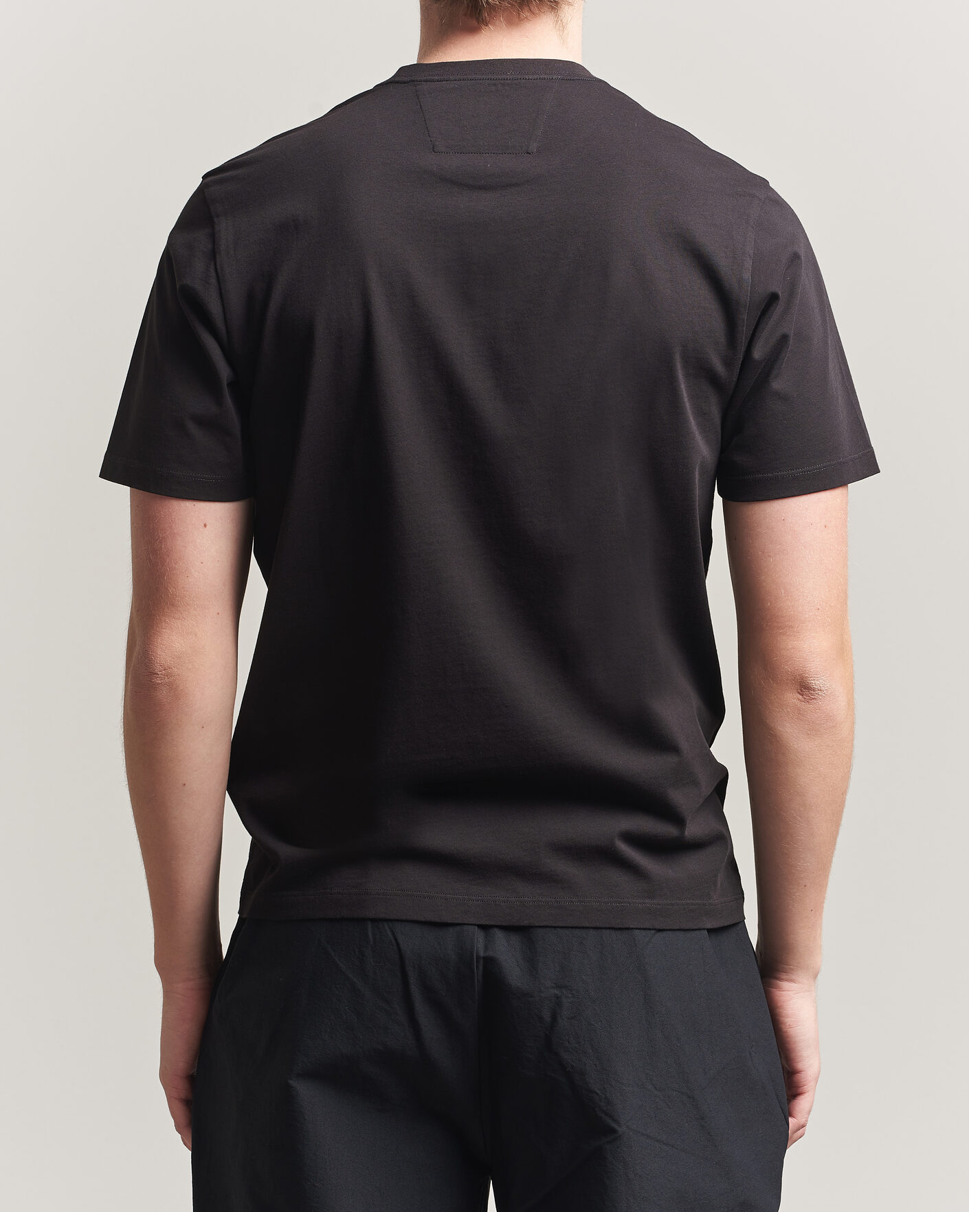 Heren | T-shirts | C.P. Company | Short Sleeve Small Logo T-Shirt Black