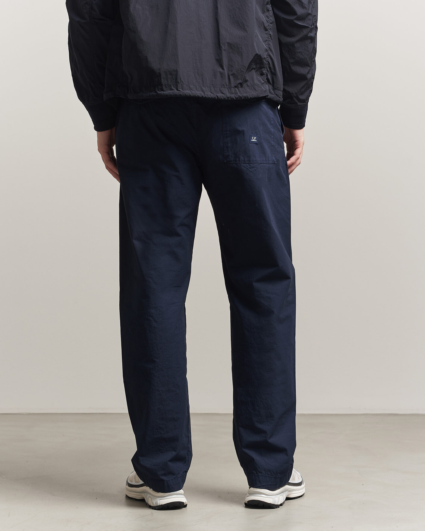 Heren | Broeken | C.P. Company | Micro Reps Drawstring Pants Navy