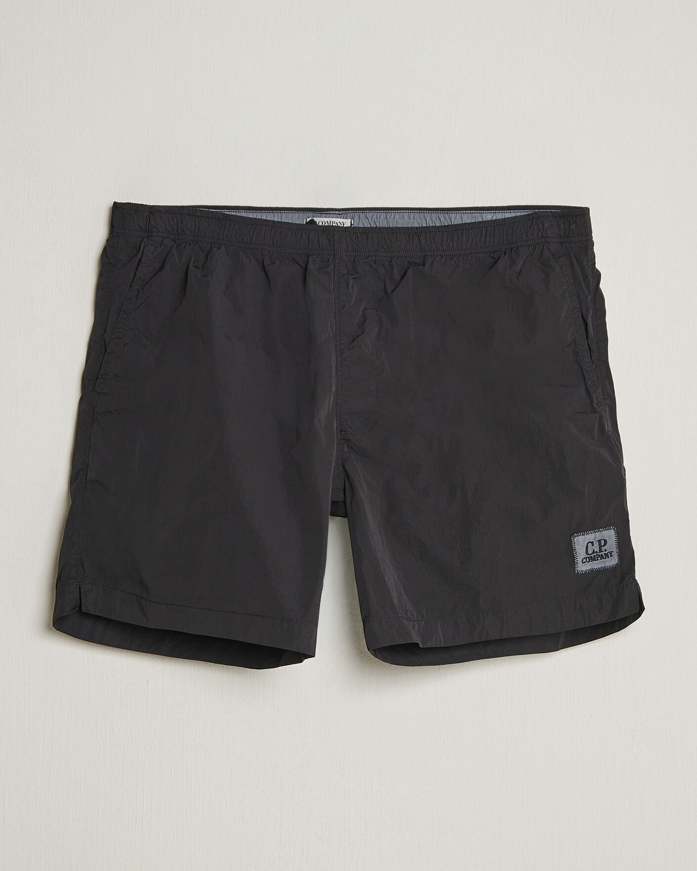 Heren | Zwembroek | C.P. Company | Eco Chrome Logo Swimshorts Black