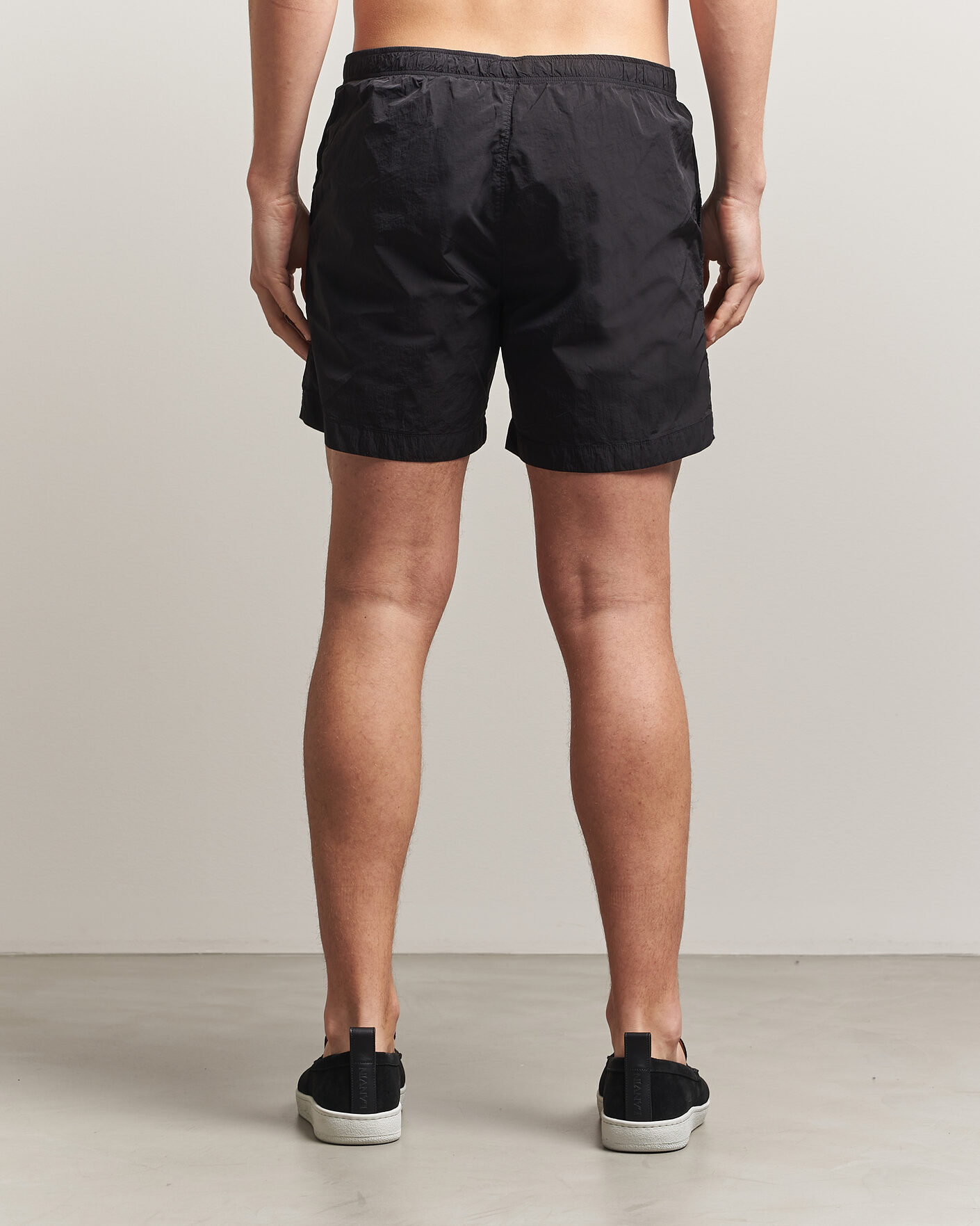 Heren | Zwembroek | C.P. Company | Eco Chrome Logo Swimshorts Black