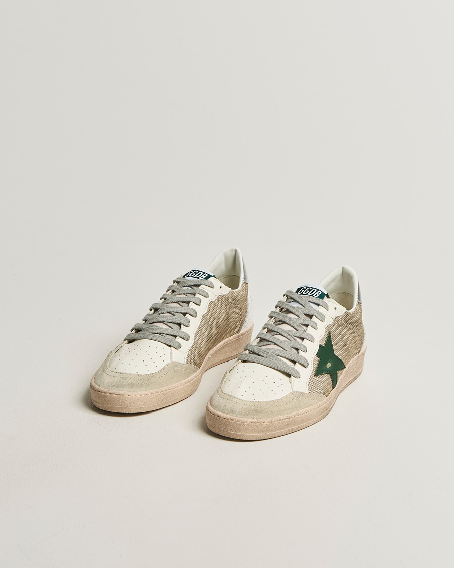 Heren | Sneakers | Golden Goose | Ball Star Sneakers White/Green