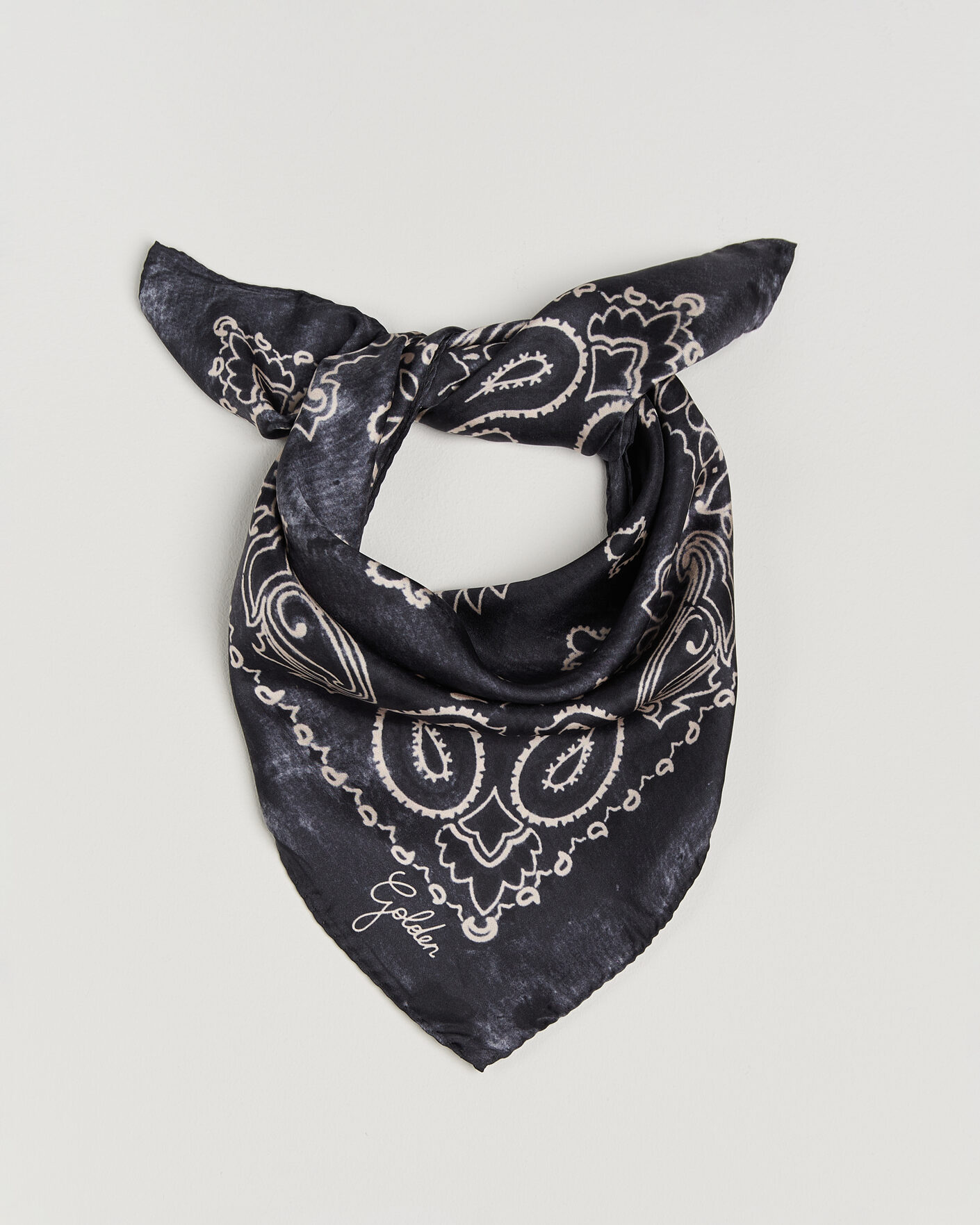 Heren | Pochets | Golden Goose | Paisley Silk Bandana Antracite