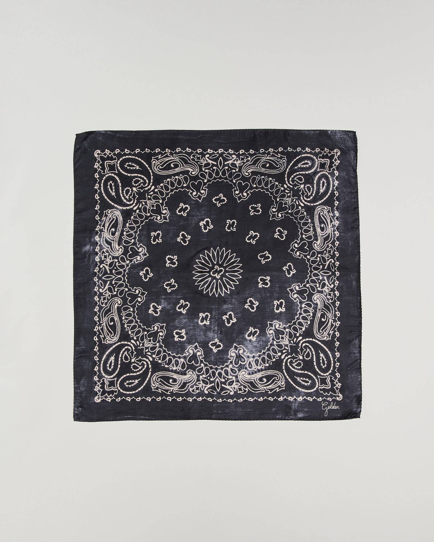 Heren | Pochets | Golden Goose | Paisley Silk Bandana Antracite