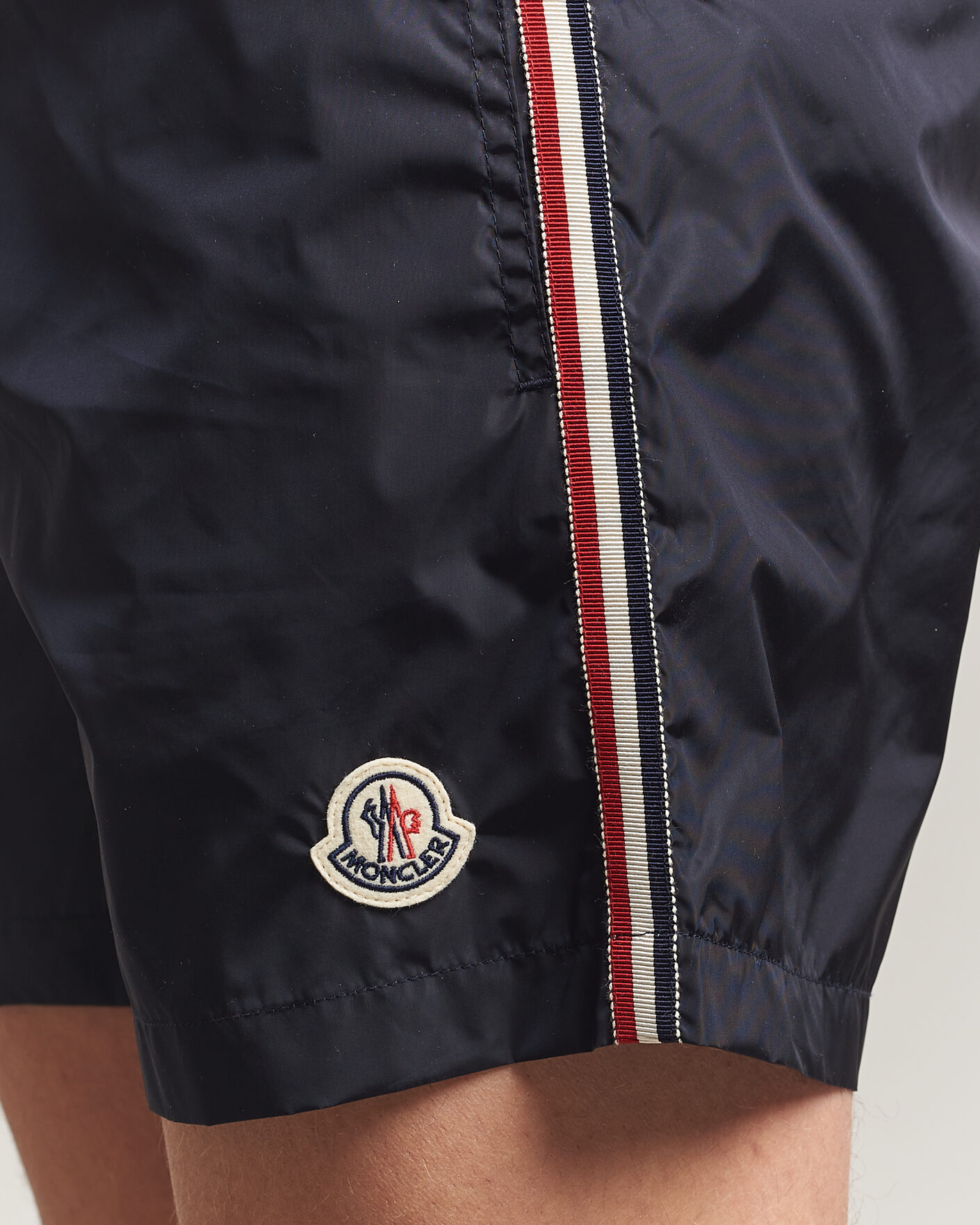 Heren | Zwembroek | Moncler | Contrast Band Swim Shorts Navy