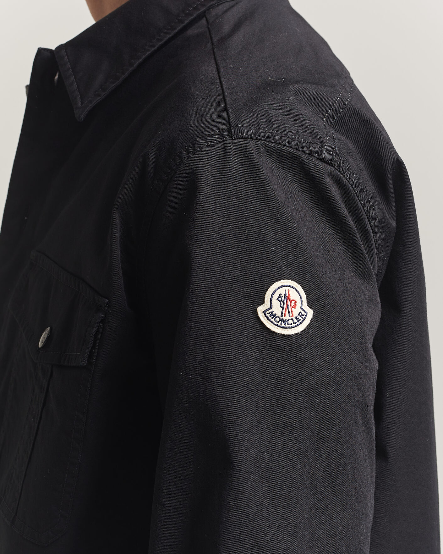 Heren | Overhemden | Moncler | Double Pocket Overshirt Black