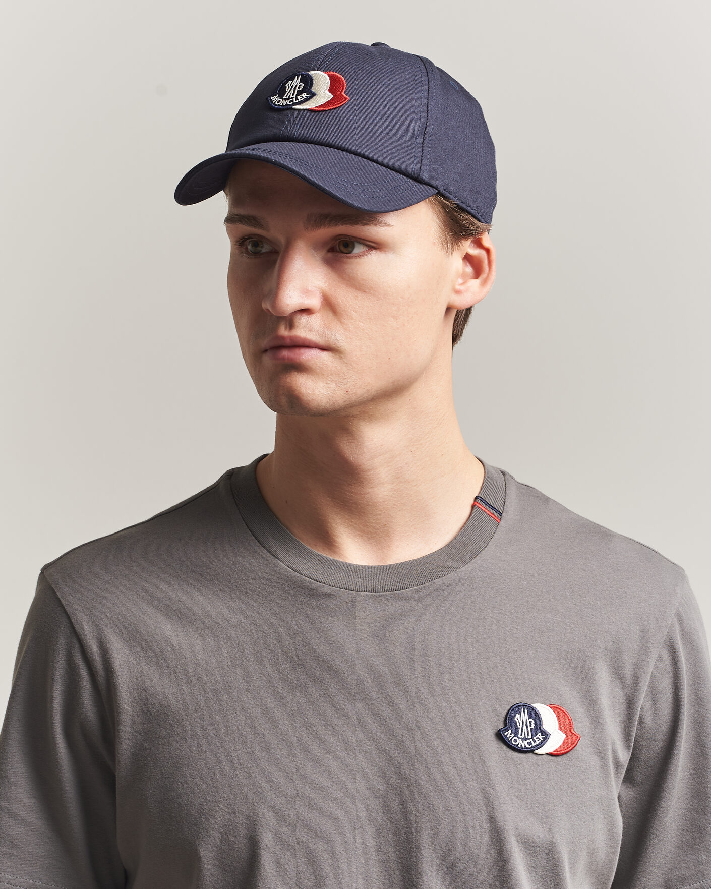 Heren | Hoeden en petten | Moncler | Tricolore Logo Cap Navy