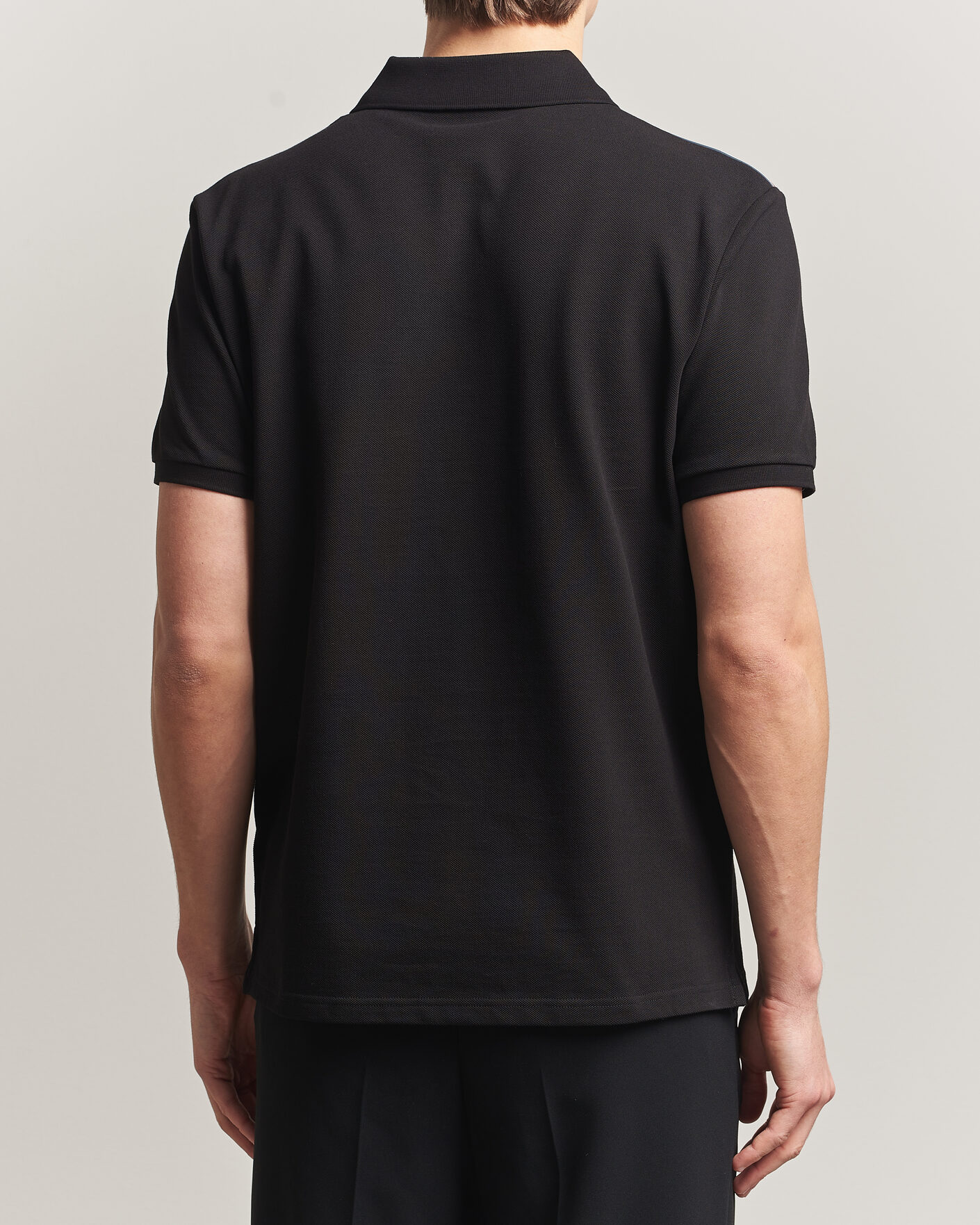 Heren | Polo's | Moncler | Tricolore Shoulder Polo Black