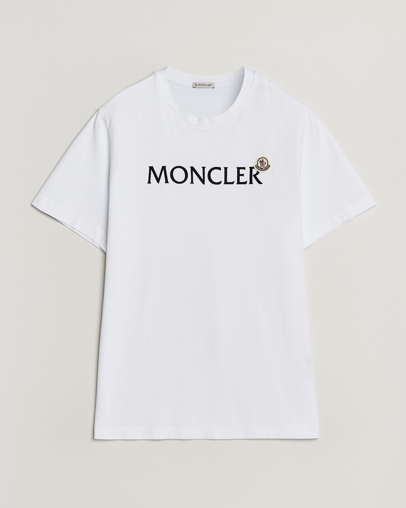 Heren | T-shirts | Moncler | Lettering Logo T-Shirt White