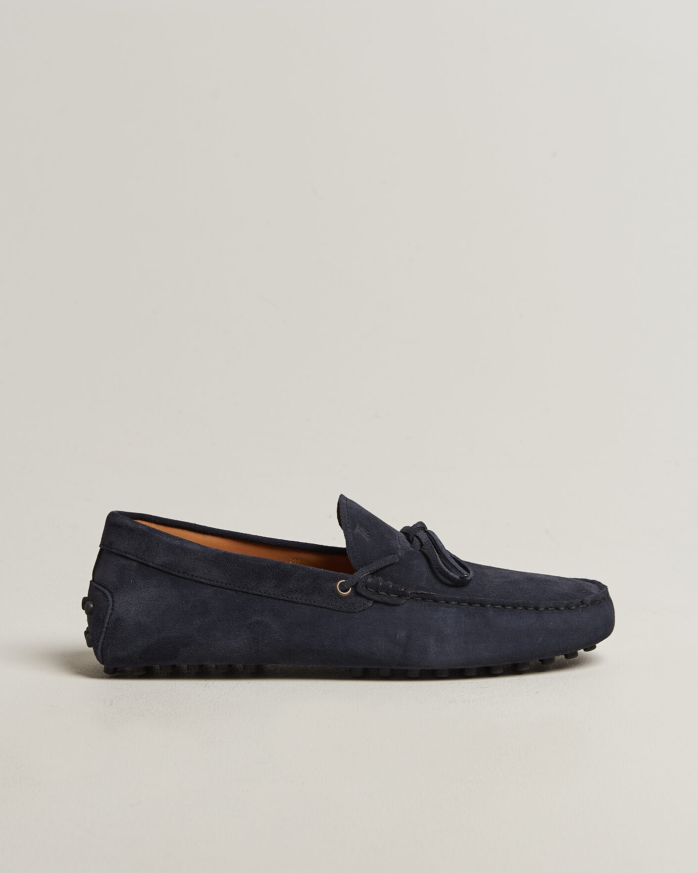 Heren | Mocassins | Tod's | Lacetto Gommino Carshoe Navy Suede