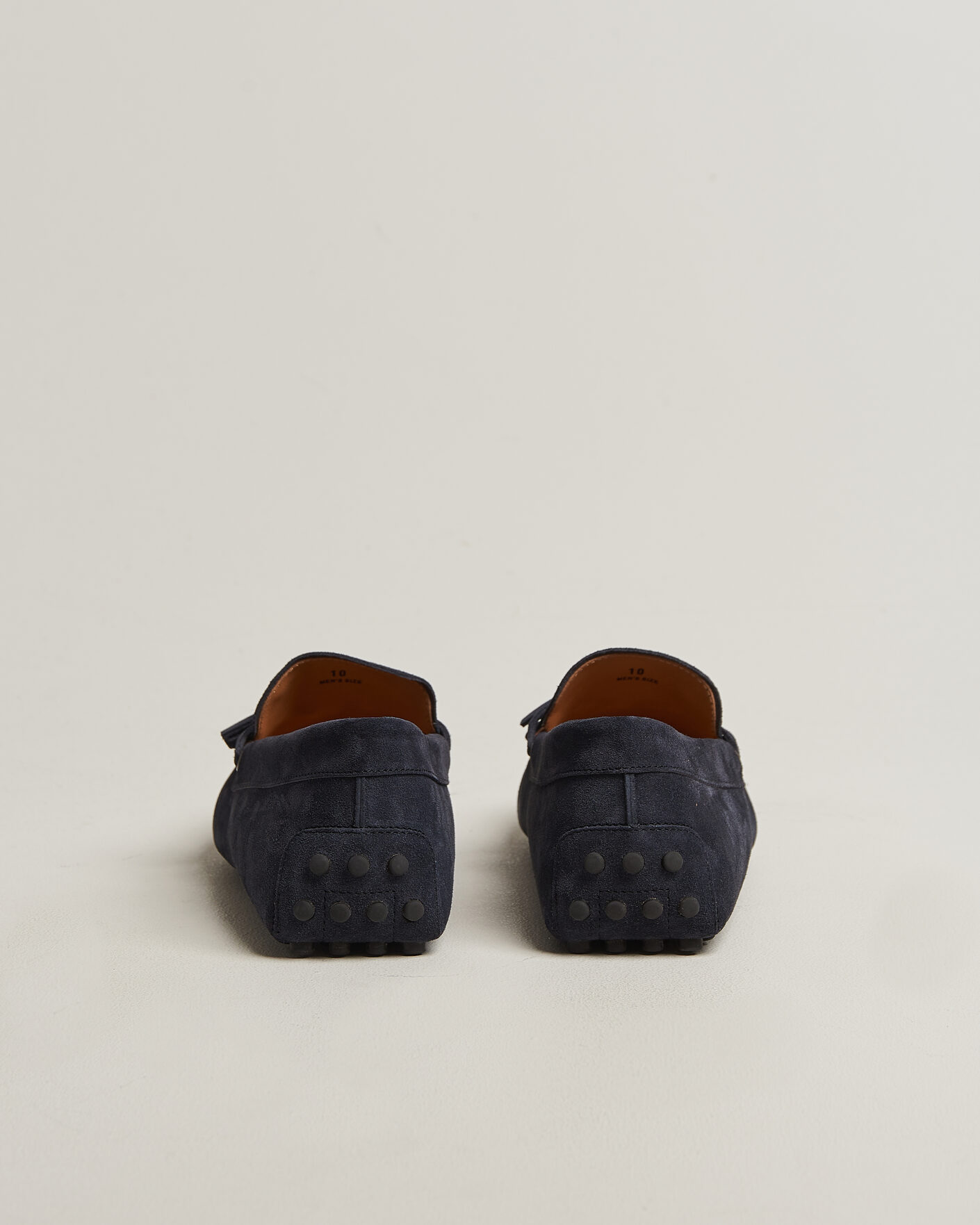 Heren | Mocassins | Tod's | Lacetto Gommino Carshoe Navy Suede