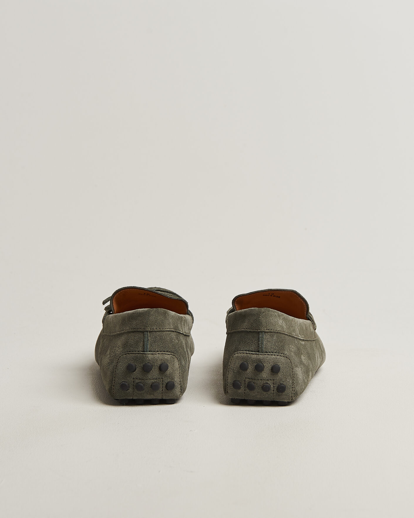 Heren | Mocassins | Tod's | Lacetto Gommino Carshoe Green Suede