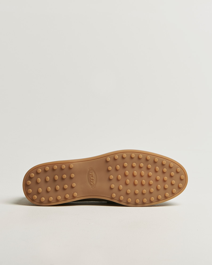 Heren | Instappers | Tod's | Gomma Leggera Loafers Dark Brown Suede
