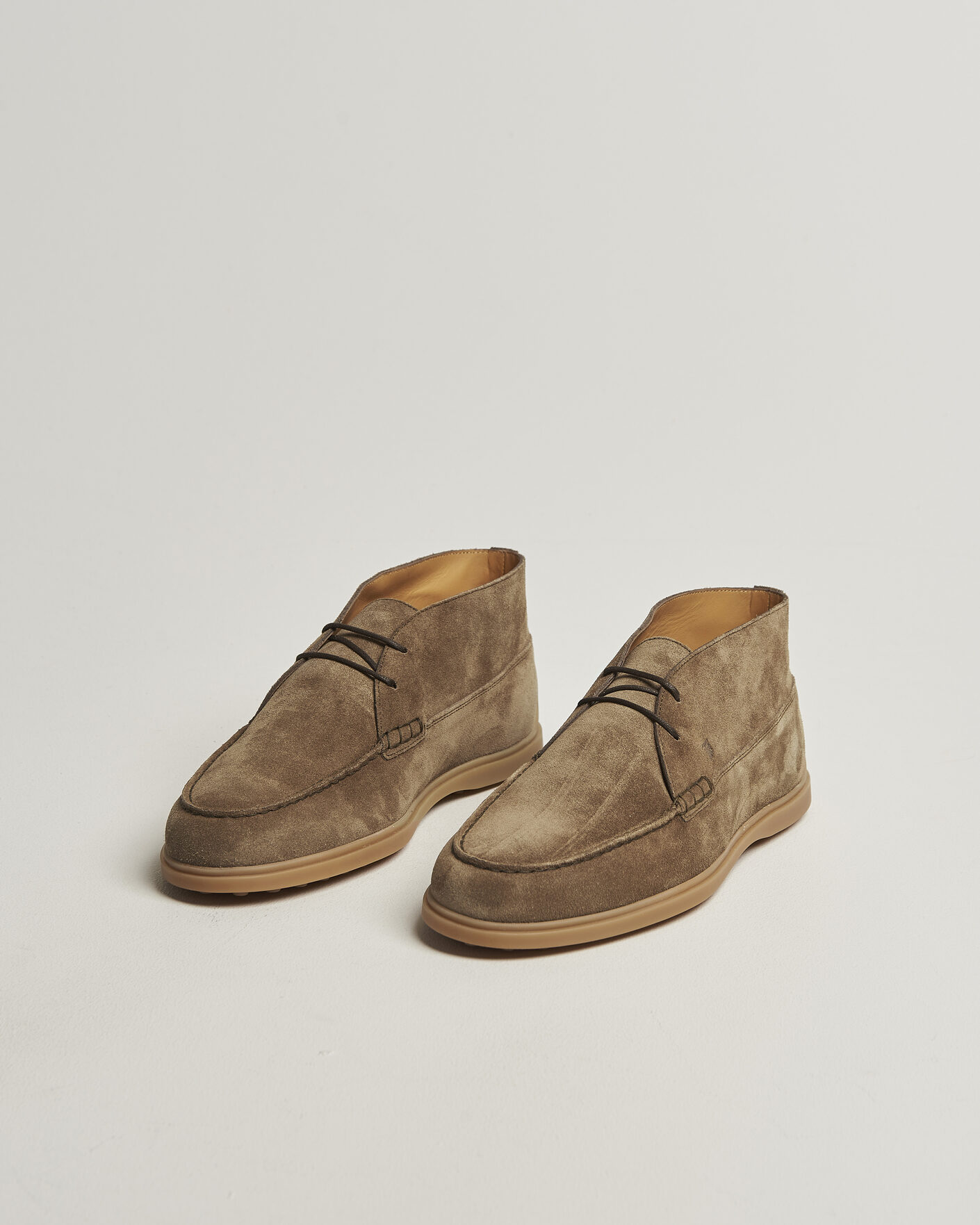 Heren | Laarzen | Tod's | Gomma Leggera Chukka Boots Beige Suede