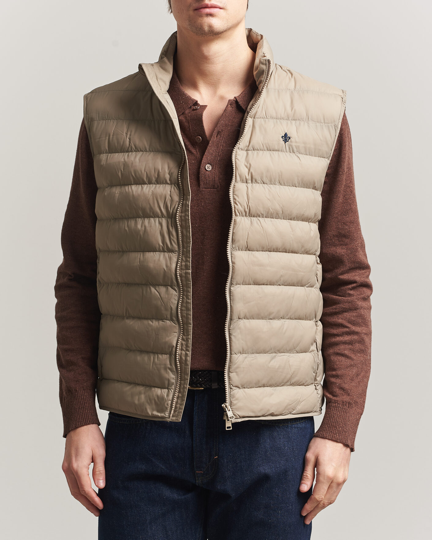 Heren | Gilets | Morris | Norfolk Liner Vest Khaki