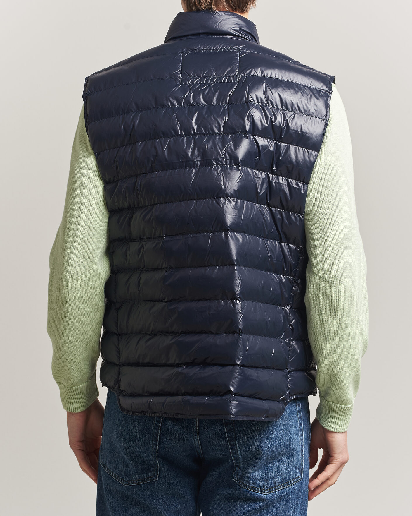 Heren | Gilets | Morris | Norfolk Liner Vest Glossy Navy