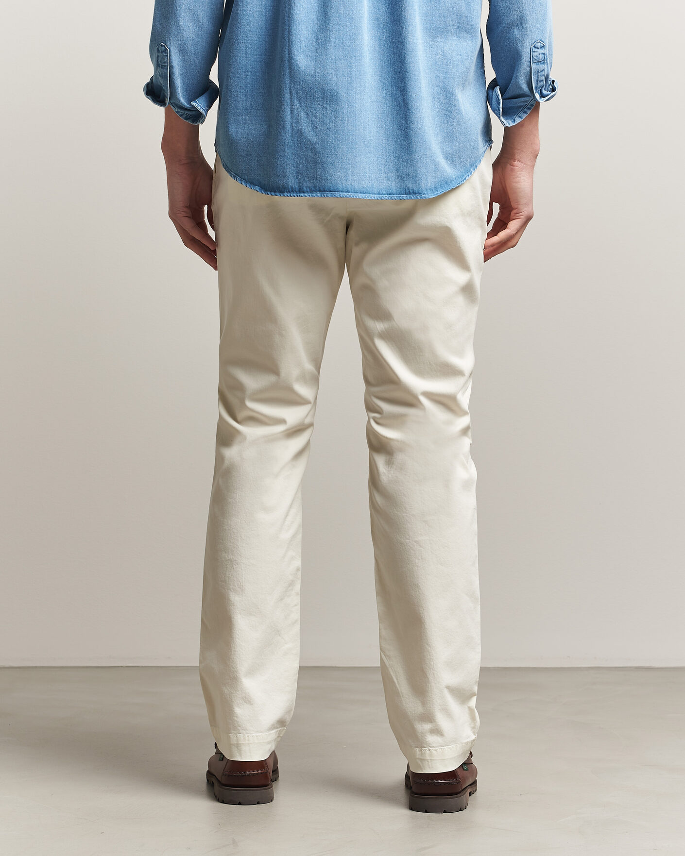Heren | Broeken | Morris | Jeffrey Summer Chinos Off White