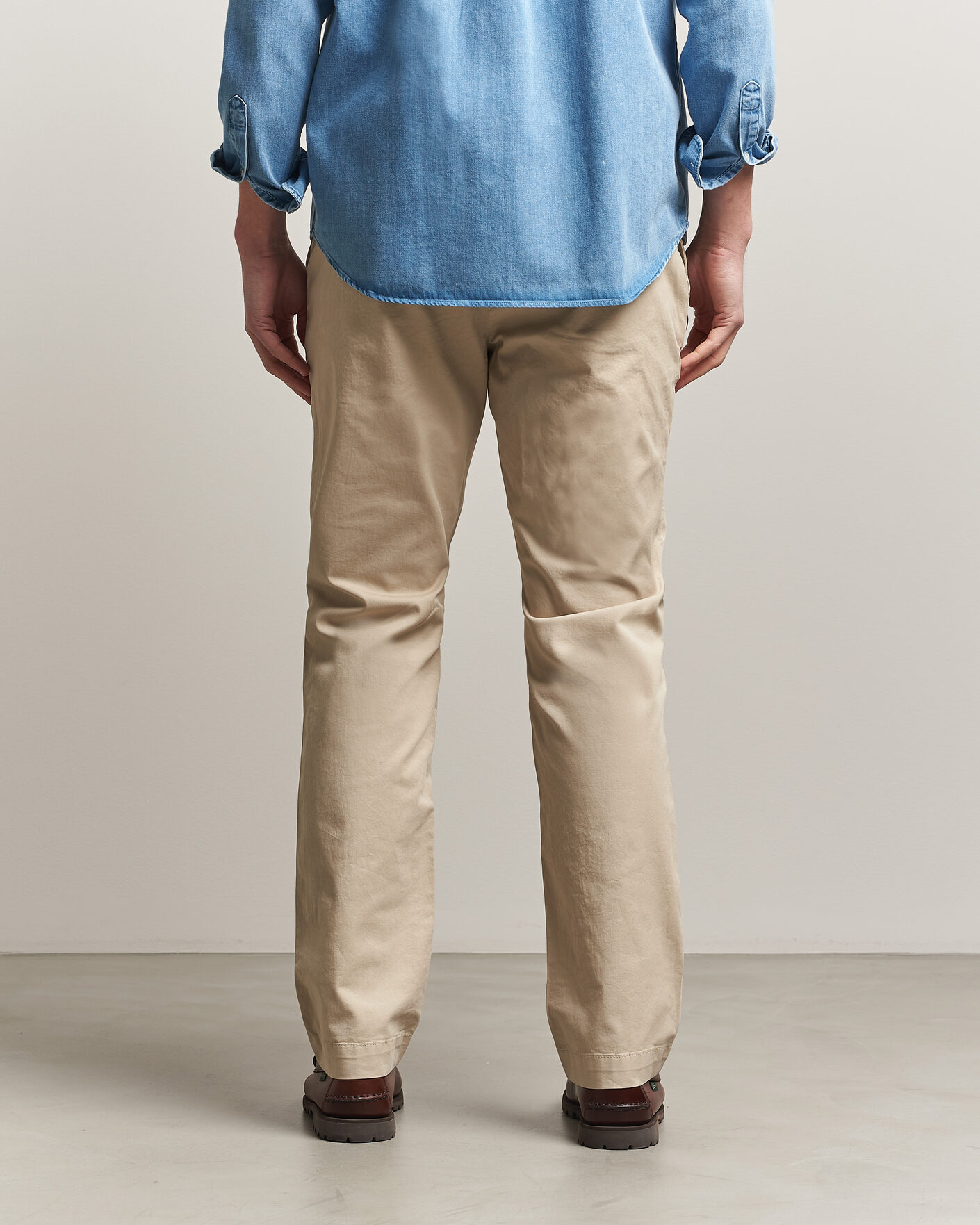 Heren | Broeken | Morris | Jeffrey Summer Chinos Khaki