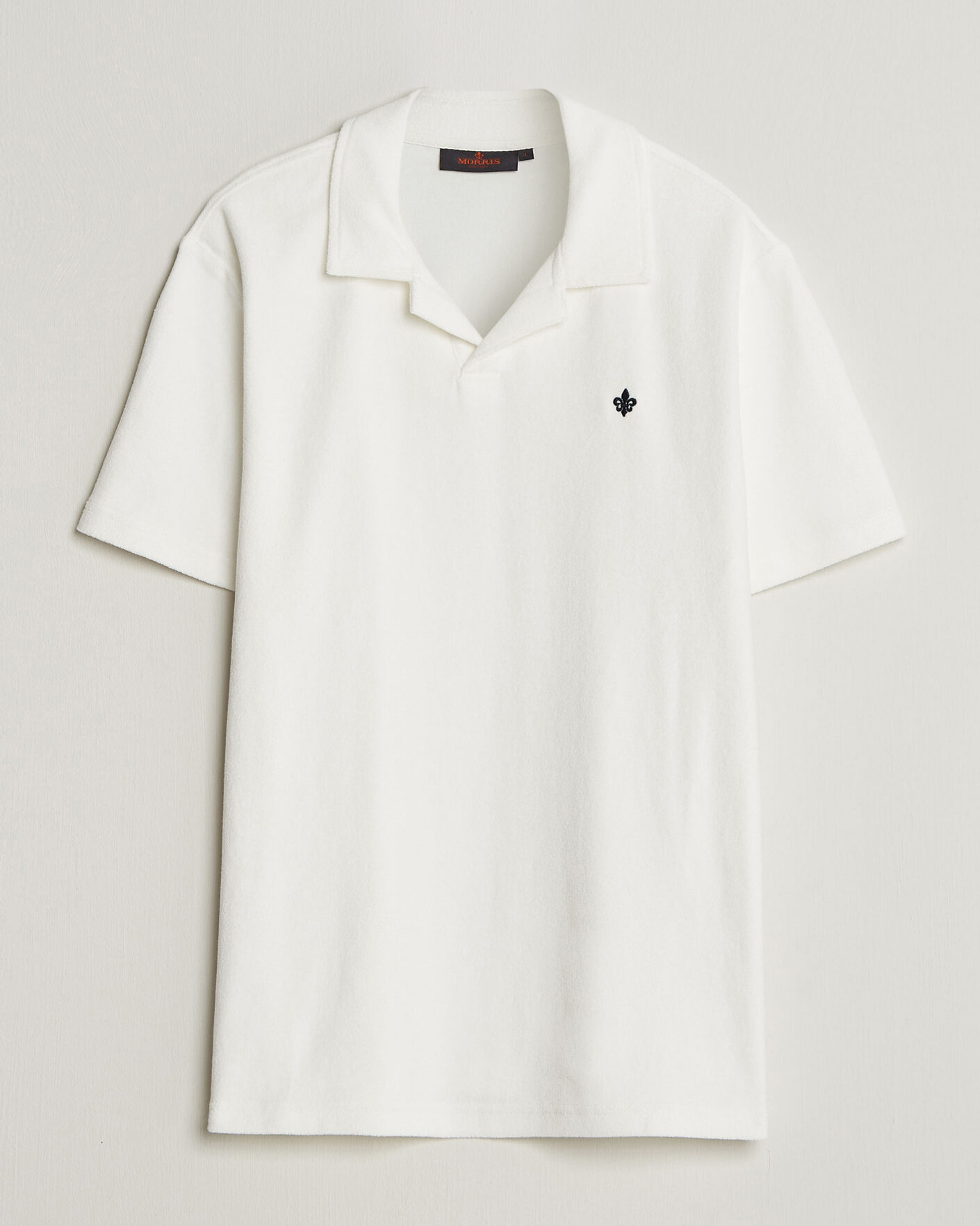 Heren | Polo's | Morris | Delon Terry Shirt Off White