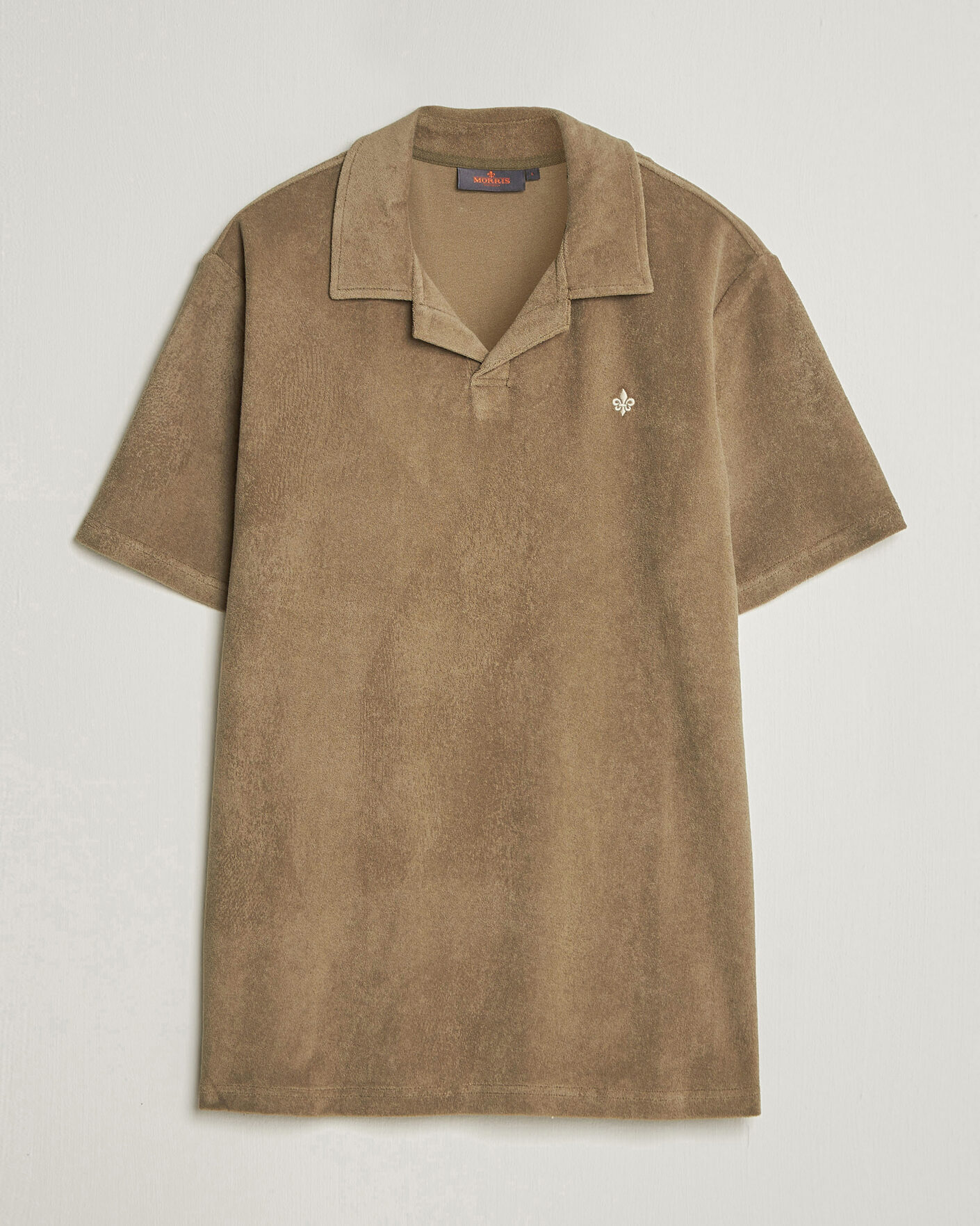 Heren | Polo's | Morris | Delon Terry Shirt Olive