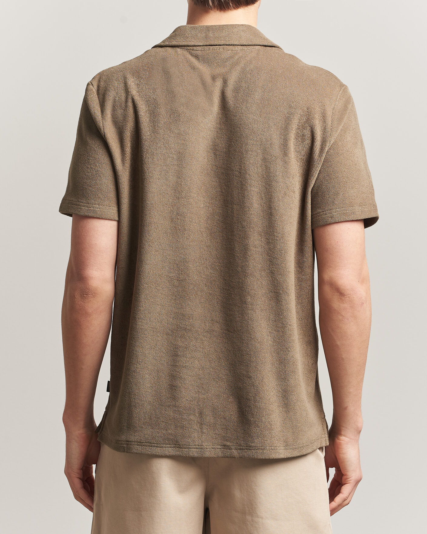 Heren | Polo's | Morris | Delon Terry Shirt Olive