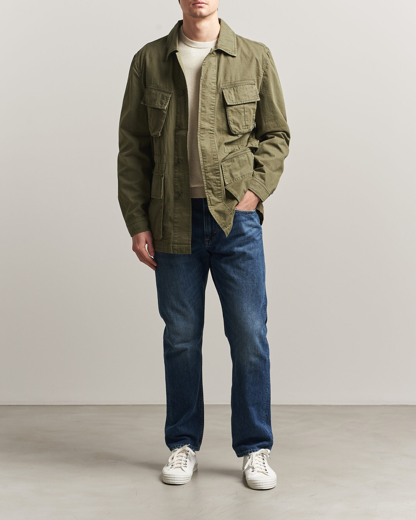 Heren | Jassen | Morris | Graham Field Jacket Olive