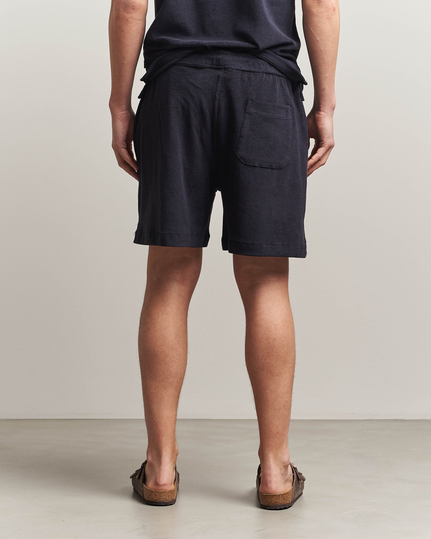 Heren | Korte broek | Morris | Delon Terry Shorts Navy