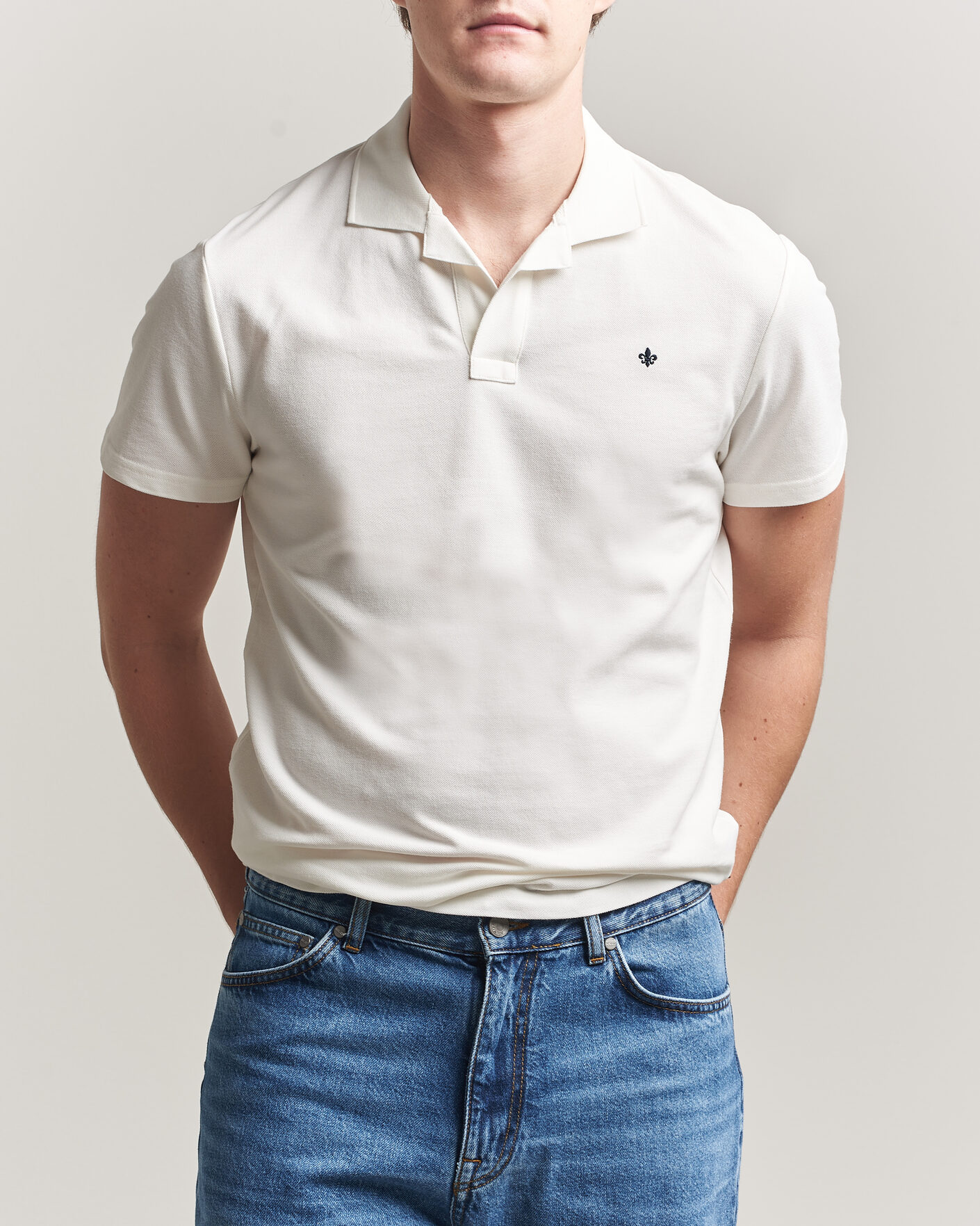 Heren | Polo's | Morris | Dylan Pique Off White
