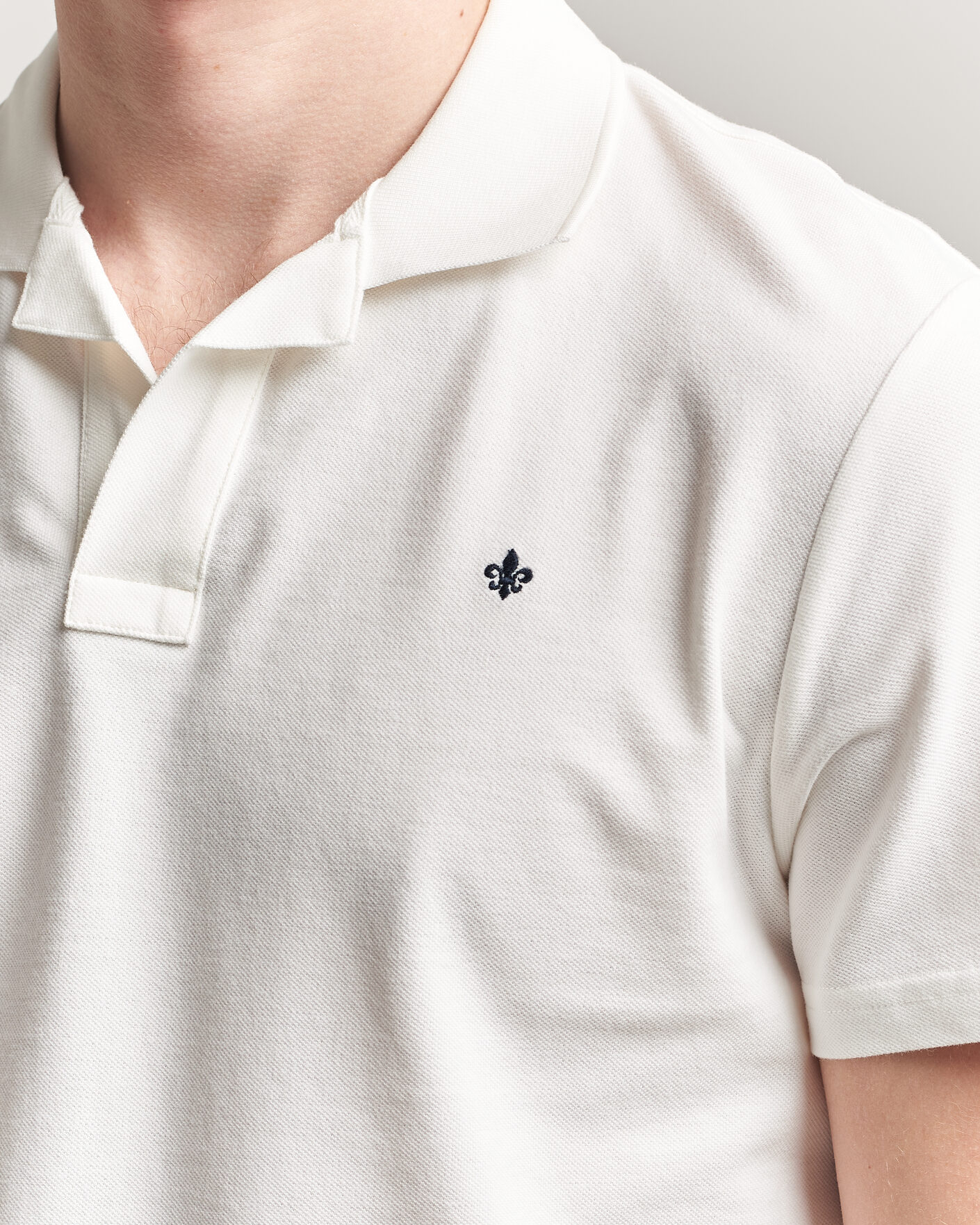 Heren | Polo's | Morris | Dylan Pique Off White
