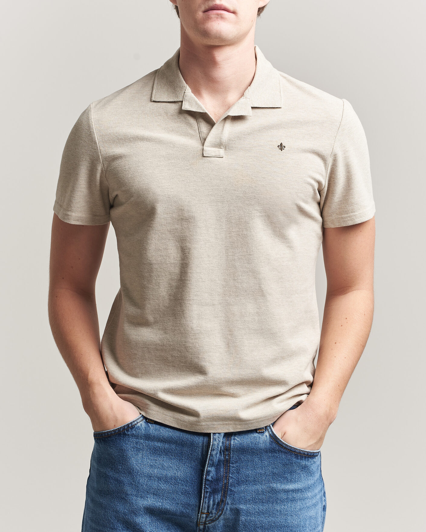 Heren | Polo's | Morris | Dylan Pique Khaki