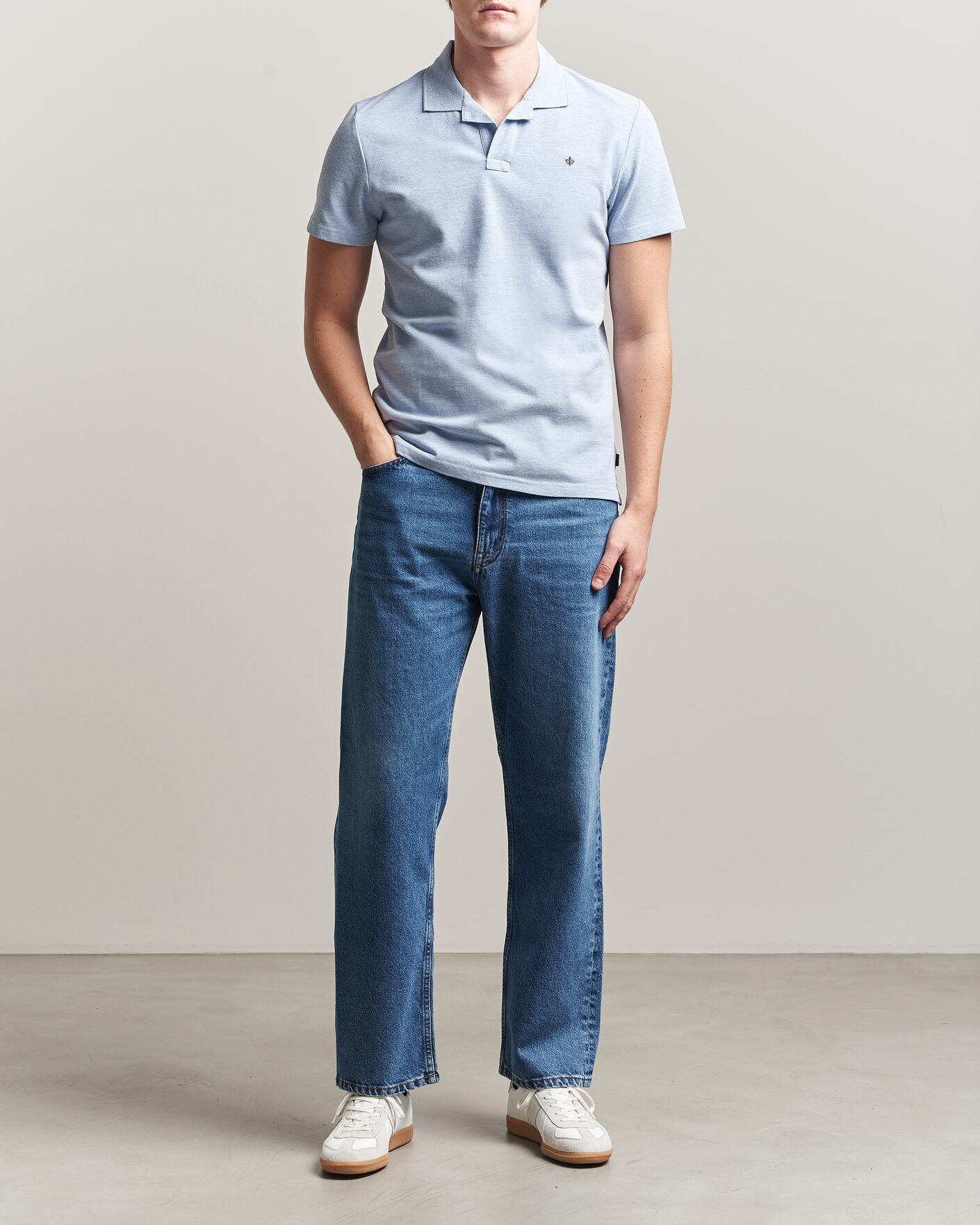 Heren | Polo's | Morris | Dylan Pique Light Blue