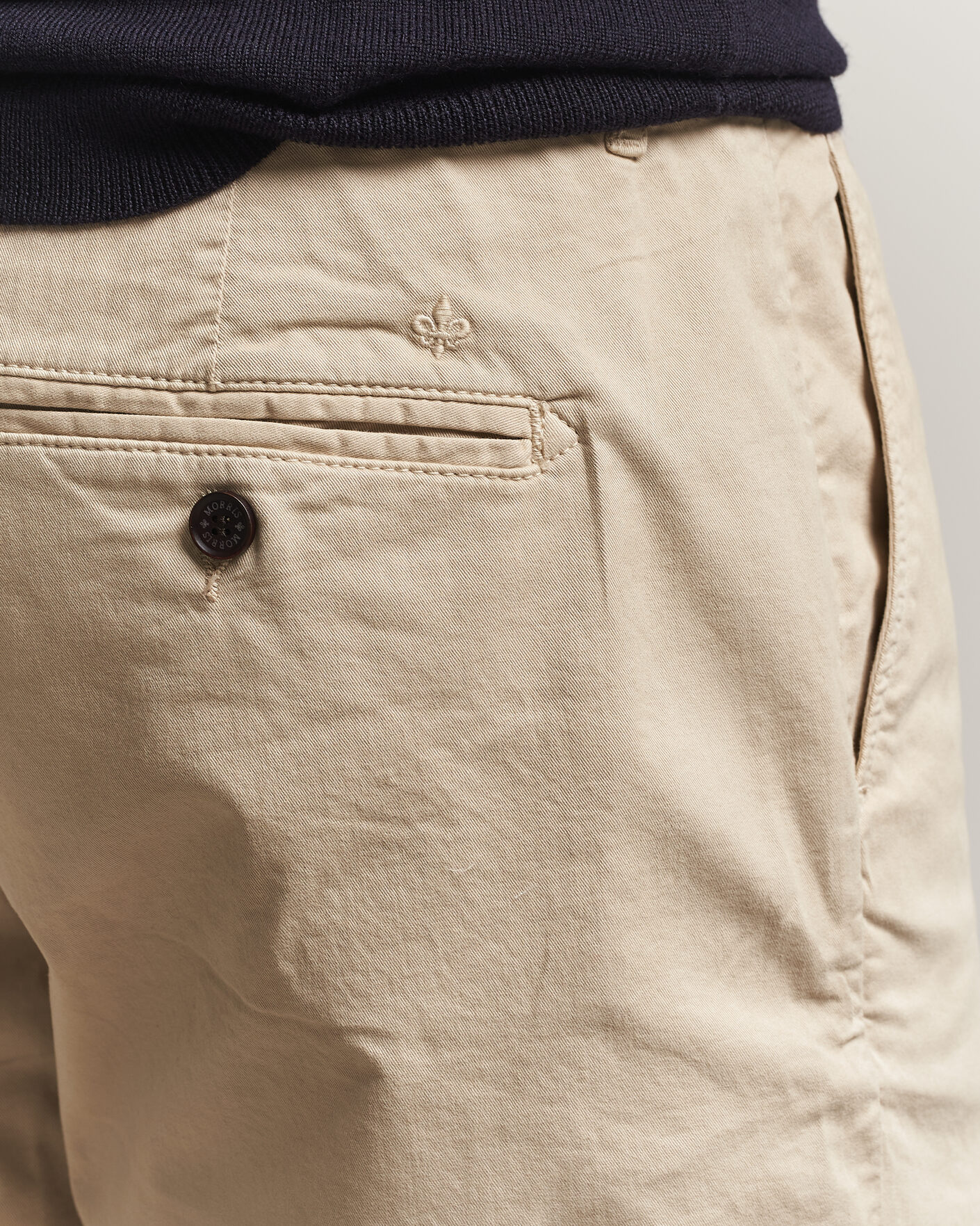 Heren | Korte broek | Morris | Jeffery Summer Chinos Shorts Khaki