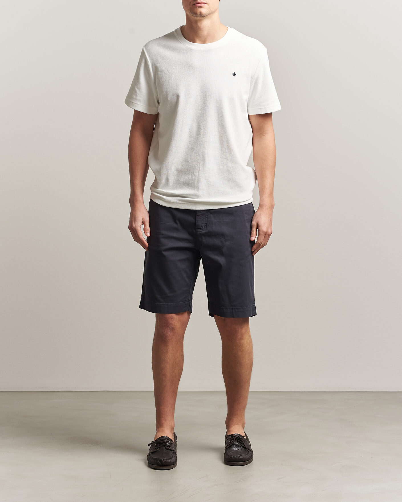 Heren | Korte broek | Morris | Jeffery Summer Chinos Shorts Navy