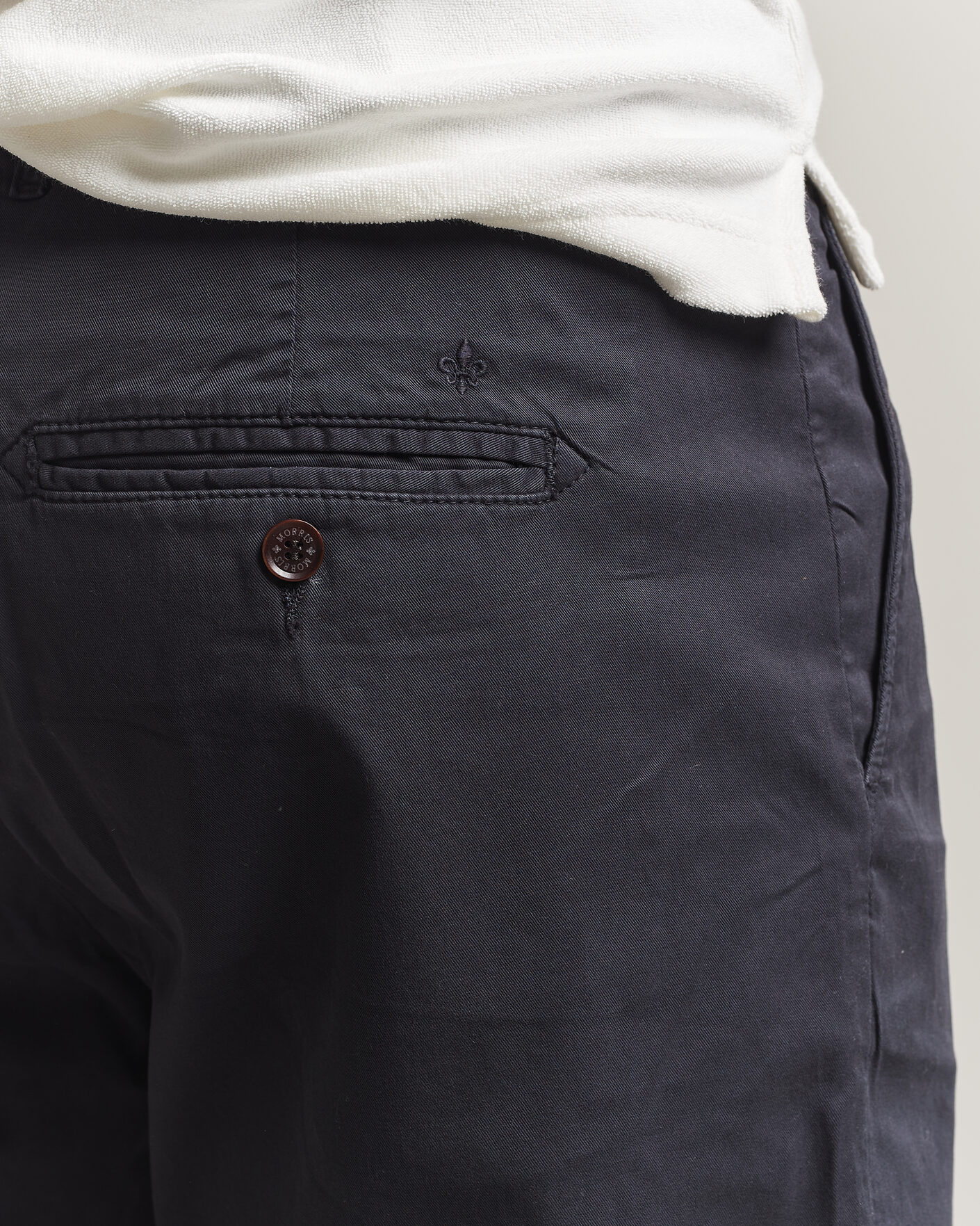Heren | Korte broek | Morris | Jeffery Summer Chinos Shorts Navy