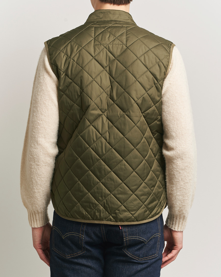 Heren | Gilets | Morris | Teddy Quilted Vest Green