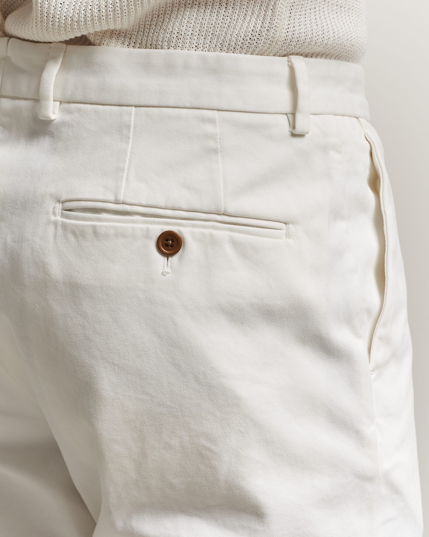 Heren | Broeken | Morris | Jack Cotton Trousers Off White