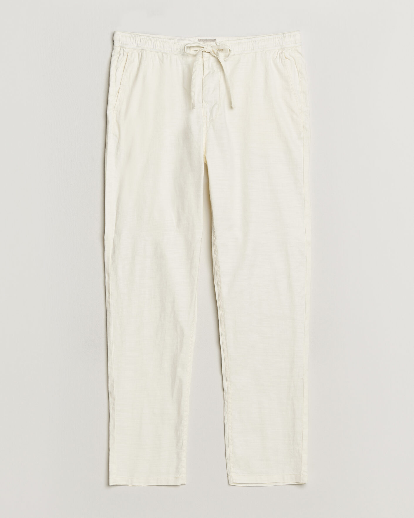 Heren | Broeken | Morris | Fenix Linen Trousers Off White
