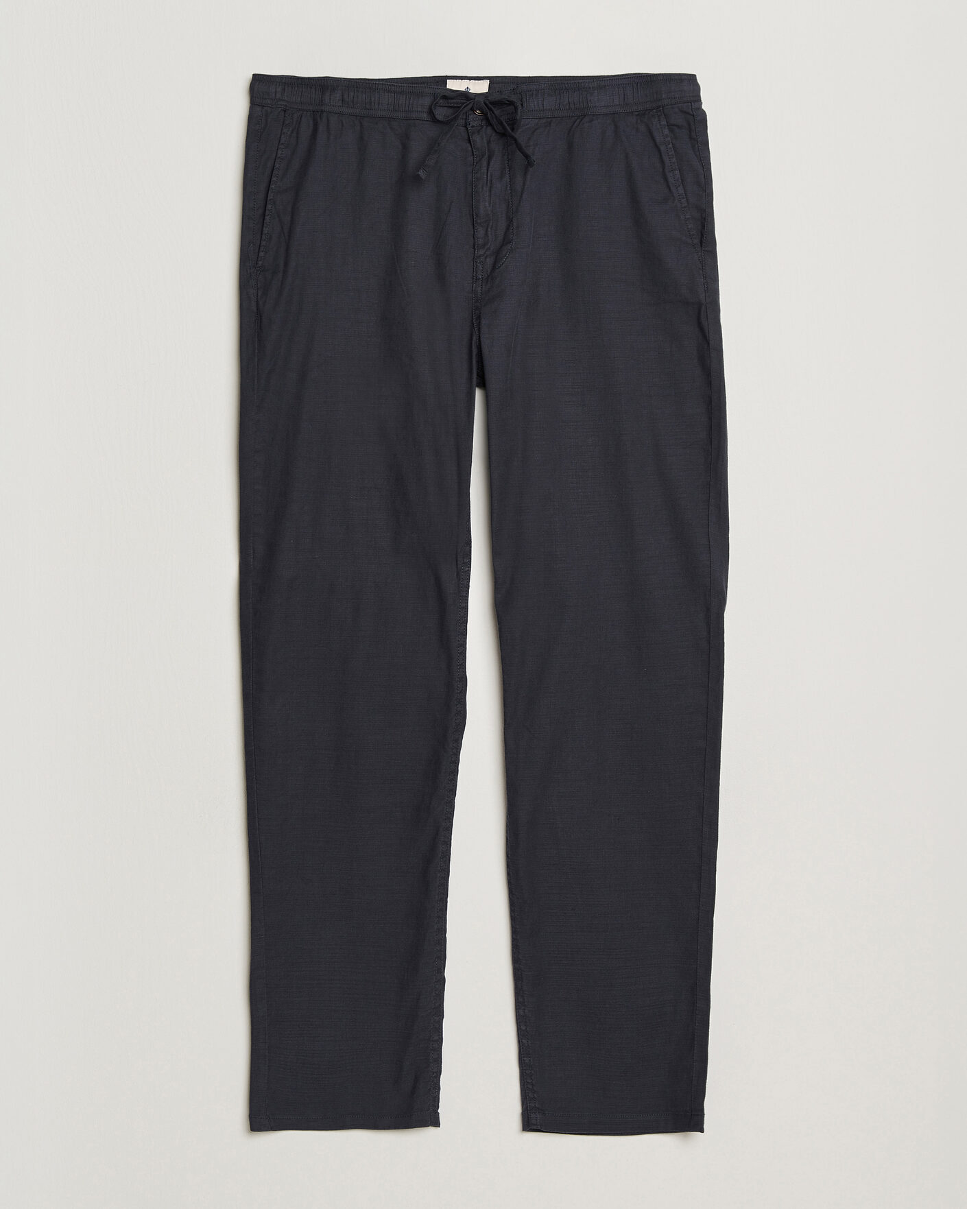 Heren | Broeken | Morris | Fenix Linen Trousers Navy