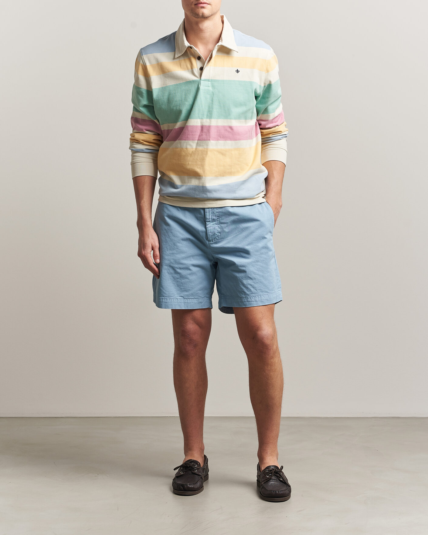 Heren | Korte broek | Morris | Original Chinos Shorts Light Blue