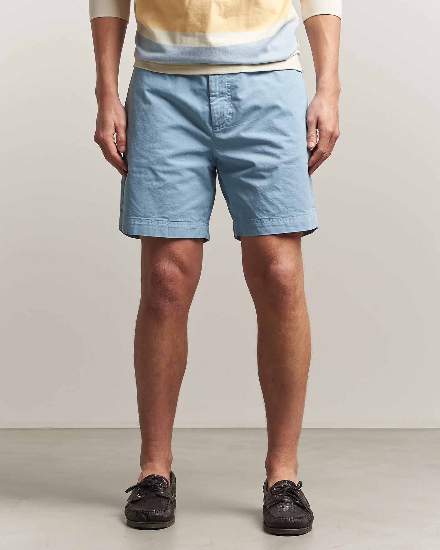 Heren | Korte broek | Morris | Original Chinos Shorts Light Blue