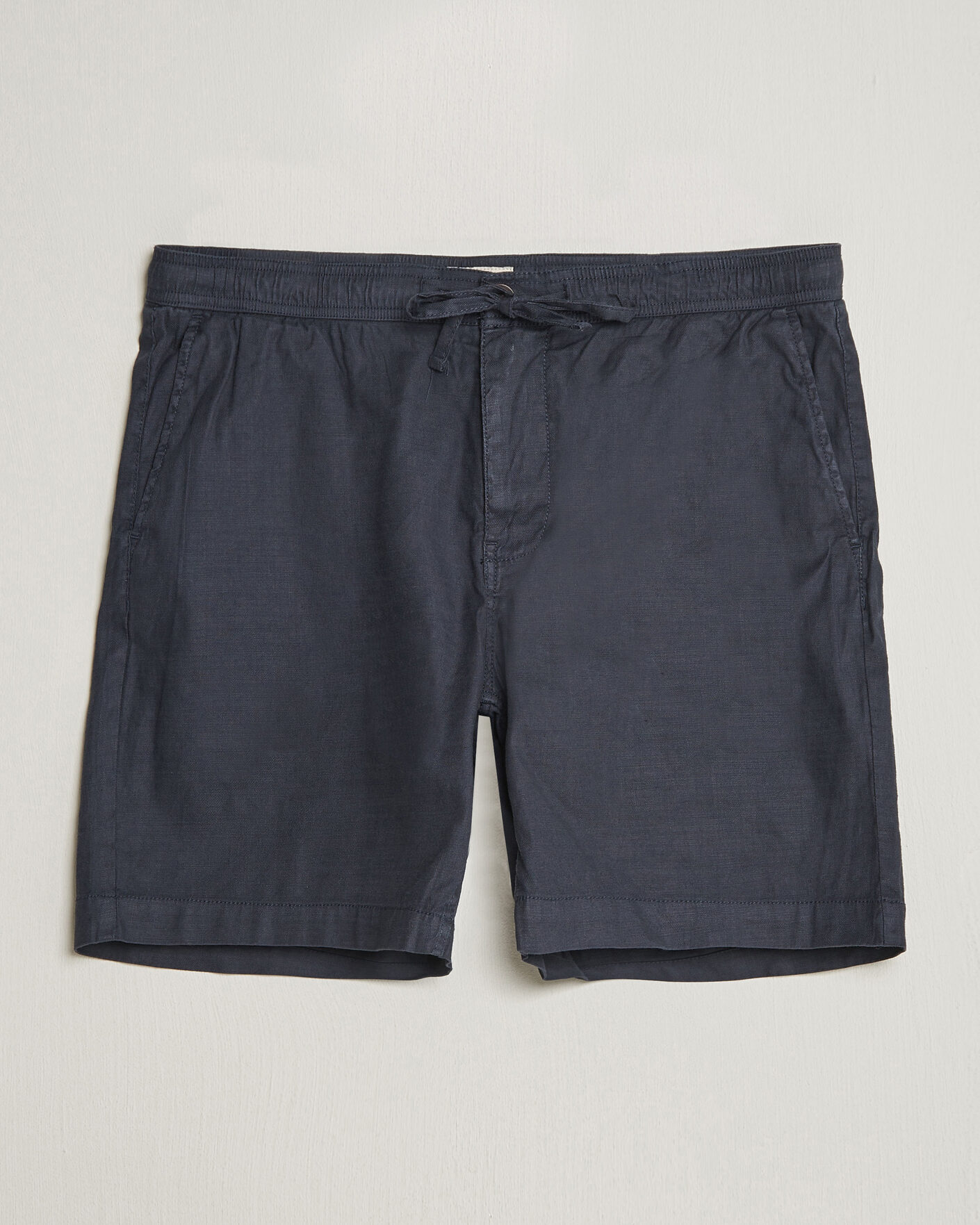 Heren | Korte broek | Morris | Fenix Linen Shorts Dark Blue