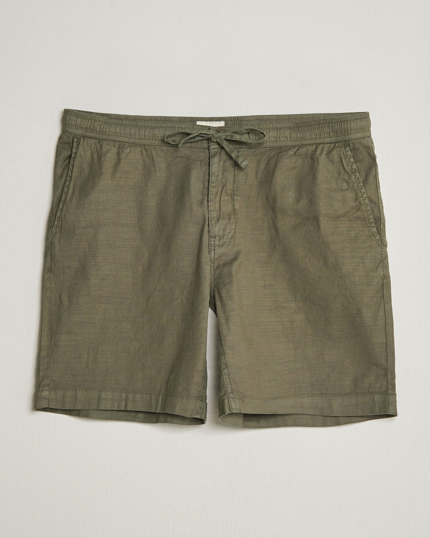 Heren | Korte broek | Morris | Fenix Linen Shorts Olive