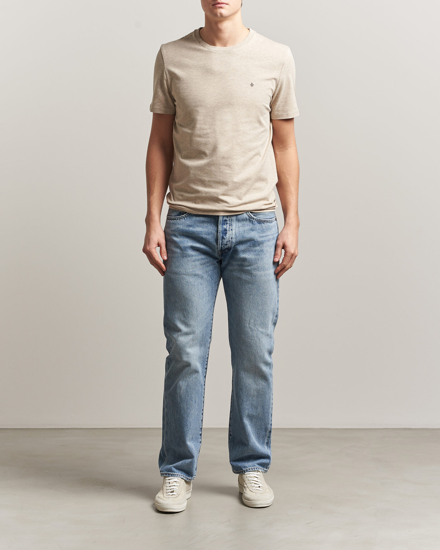 Heren | T-shirts | Morris | James T-Shirt Khaki