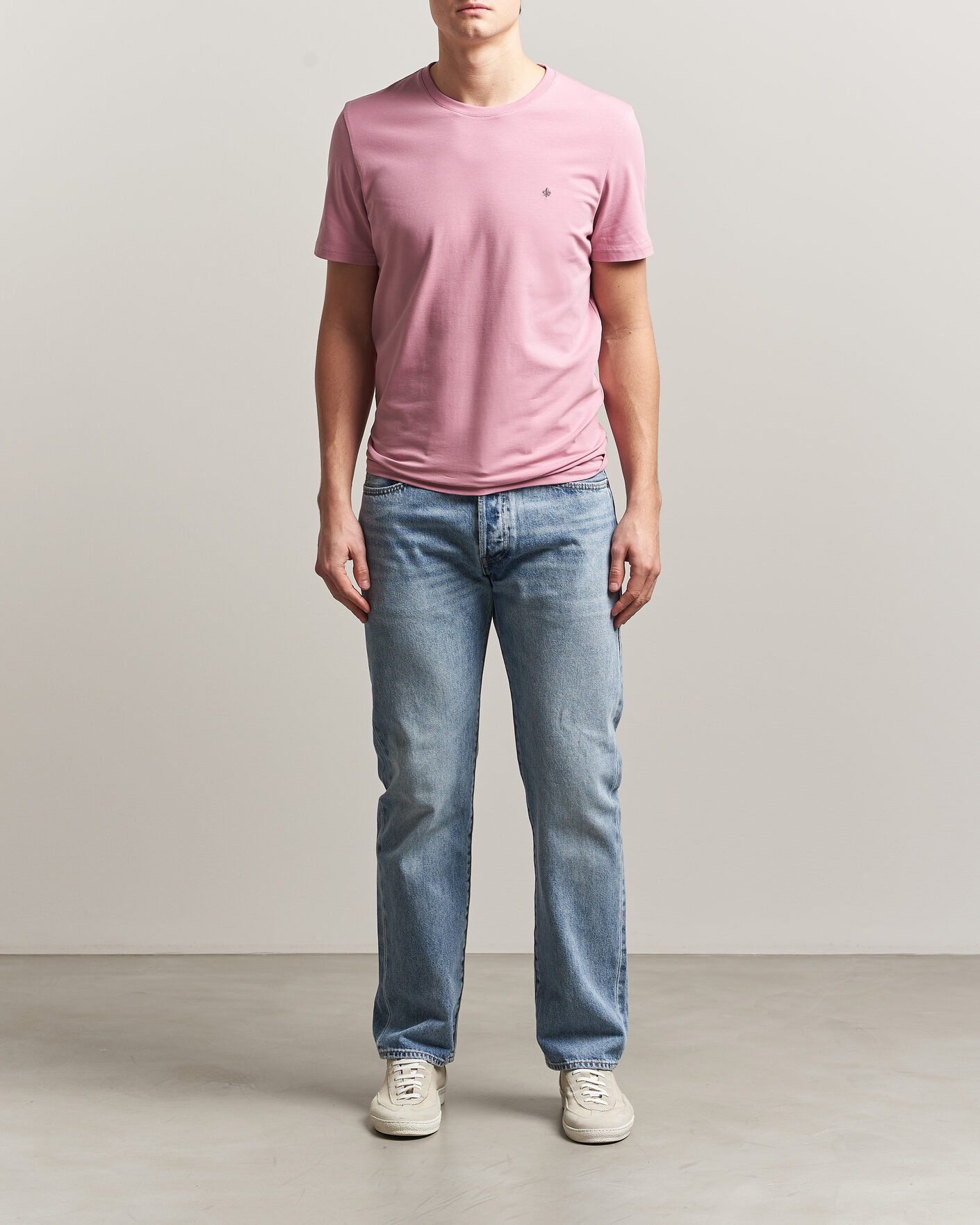 Heren | T-shirts | Morris | James T-Shirt Pink