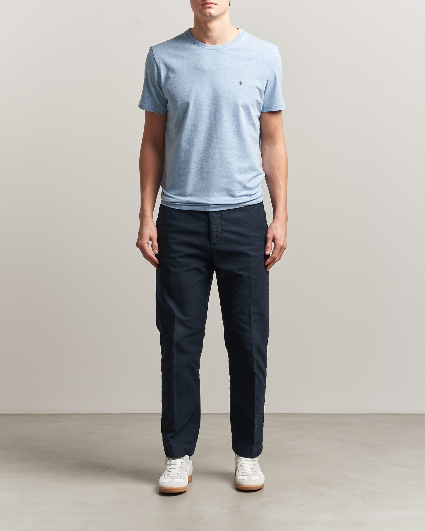 Heren | T-shirts | Morris | James T-Shirt Light Blue