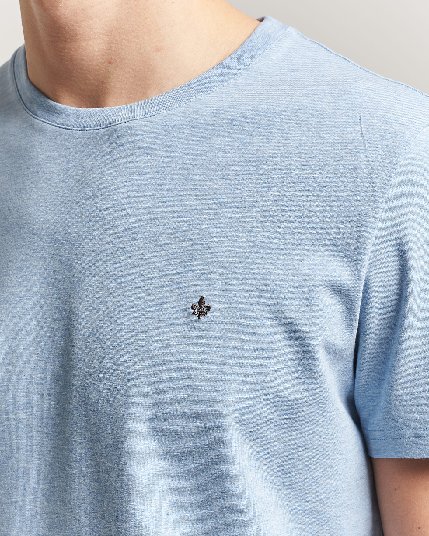 Heren | T-shirts | Morris | James T-Shirt Light Blue