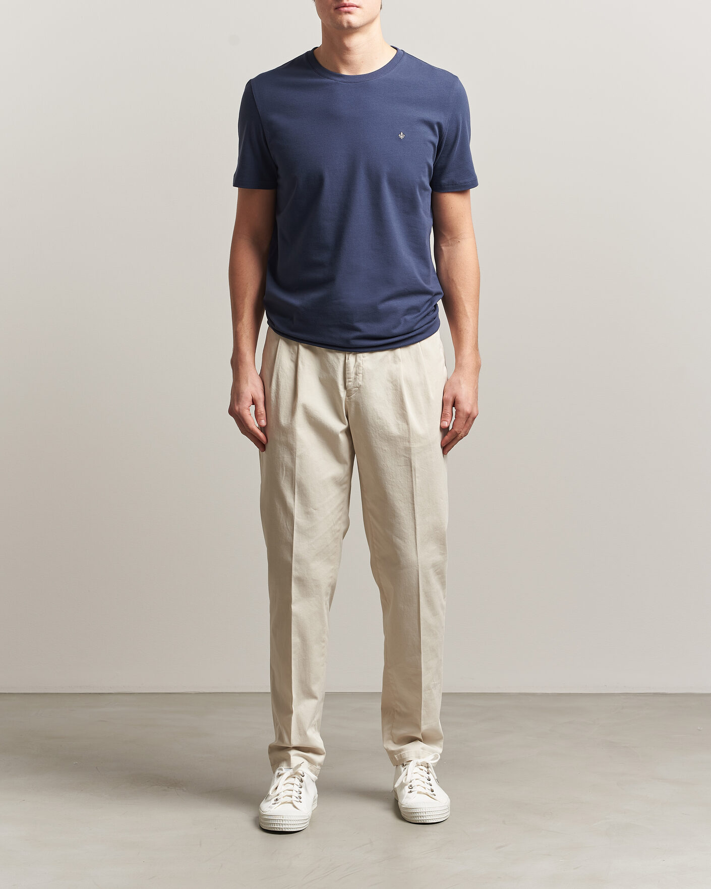 Heren | T-shirts | Morris | James T-Shirt Navy