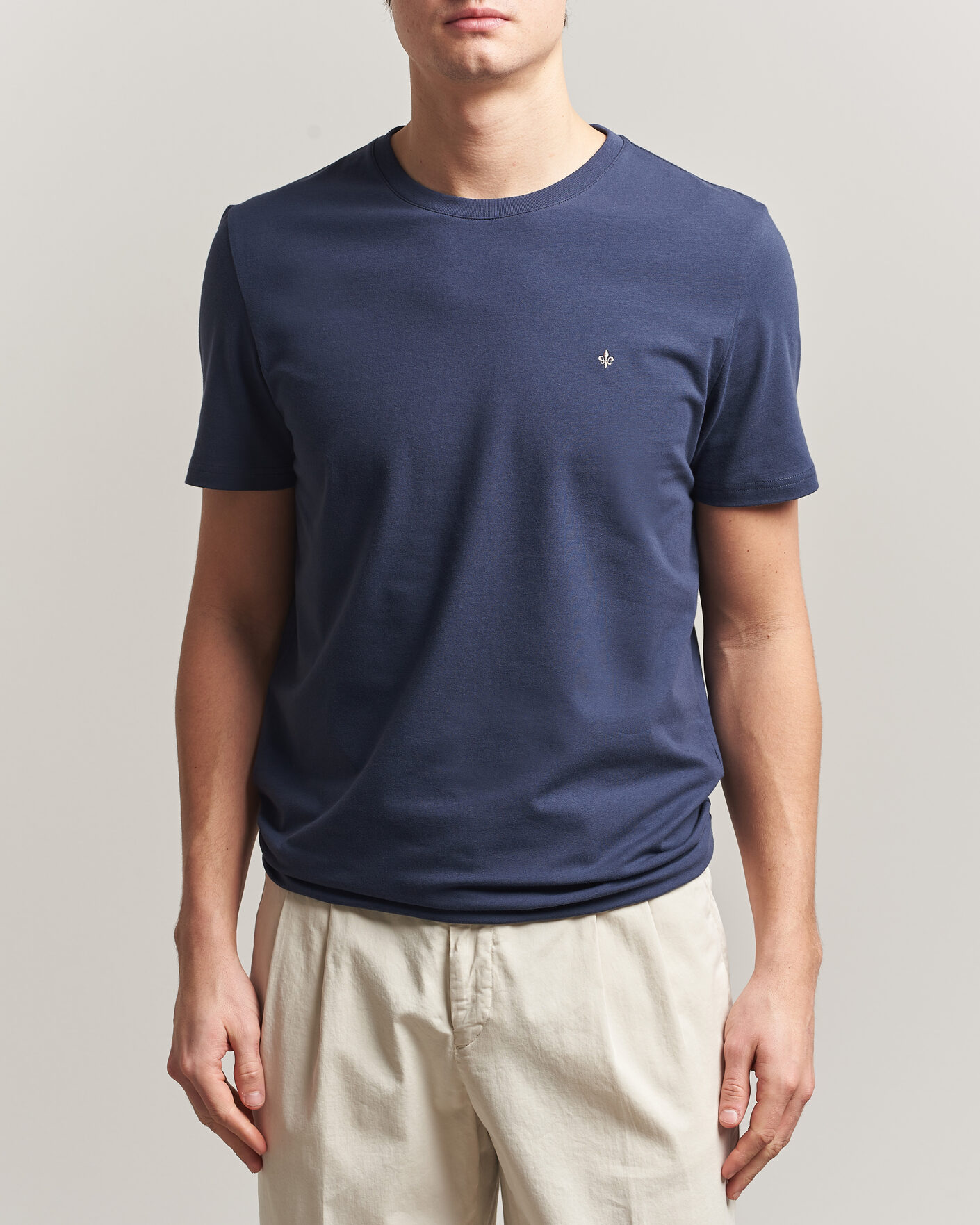 Heren | T-shirts | Morris | James T-Shirt Navy