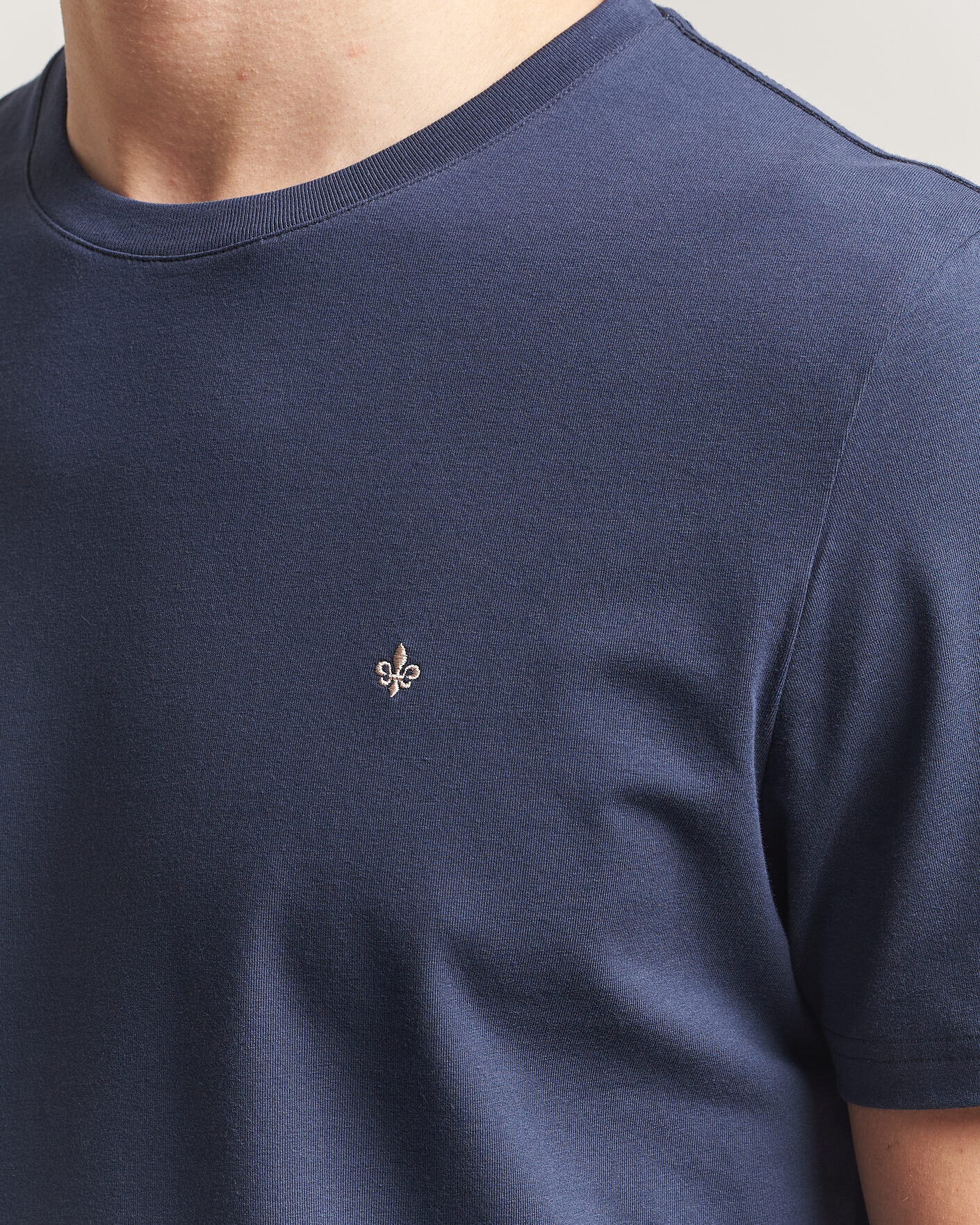 Heren | T-shirts | Morris | James T-Shirt Navy