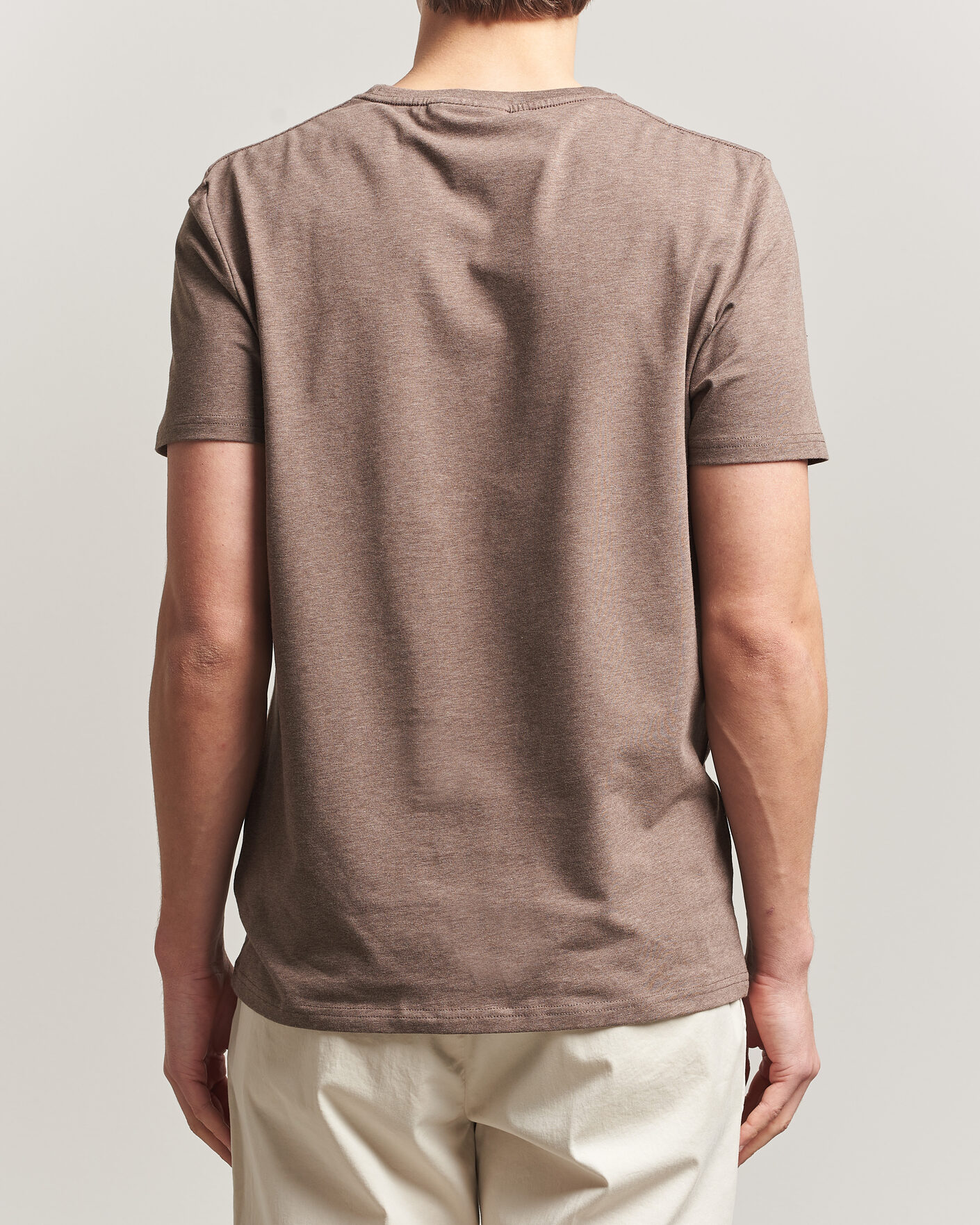 Heren | T-shirts | Morris | James T-Shirt Brown
