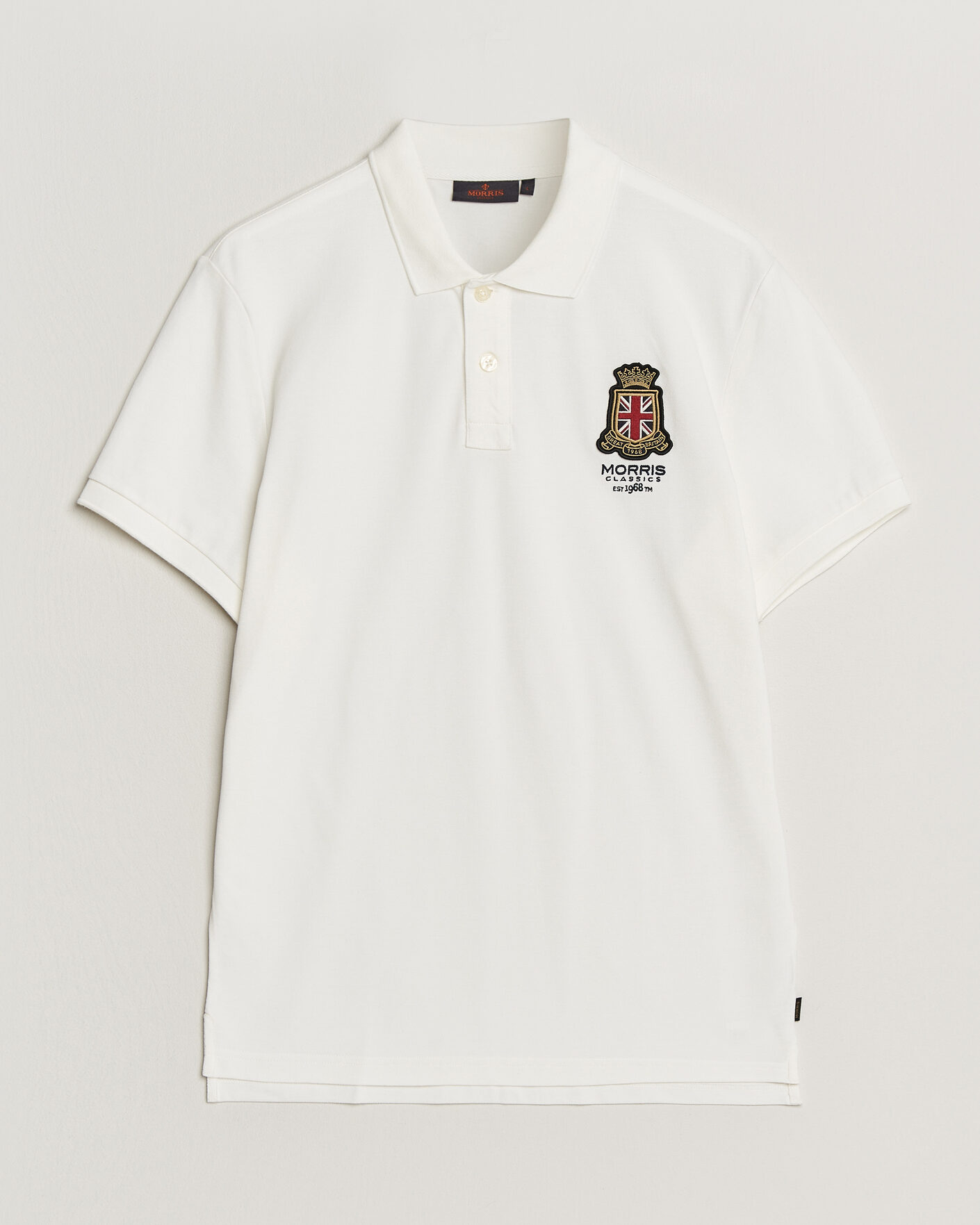 Heren | Polo's | Morris | Barton Pique Off White